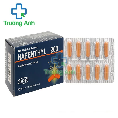 Hafenthyl 200 - Thuốc điều trị tăng cholesterol máu tuýp 2